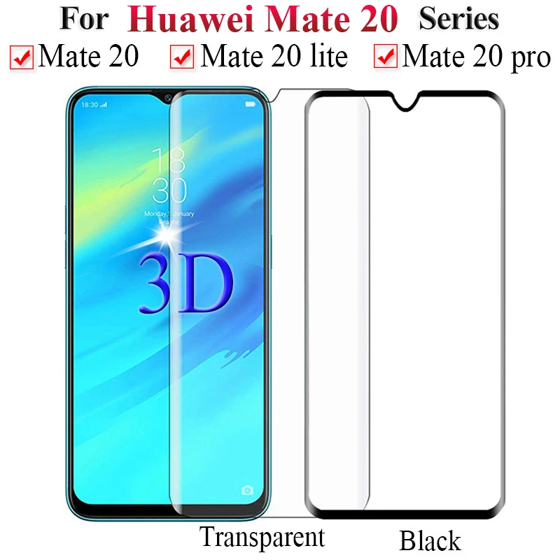 Защитное закаленное стекло для Huawei Mate 20 Pro Lite защитный чехол защитная
