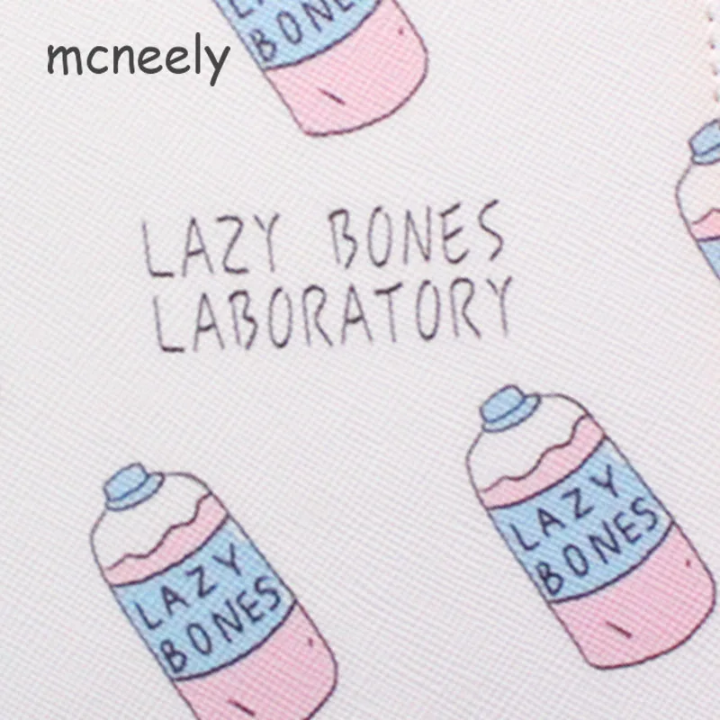 Mcneely lazy bones лабораторная Обложка для паспорта для мужчин и женщин белая модная Обложка для паспорта из искусственной кожи Дорожный Чехол для ID карт