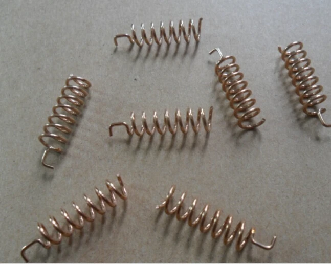 868MHz wireless module heclical copper spring antenna 868M soldering coil antenna