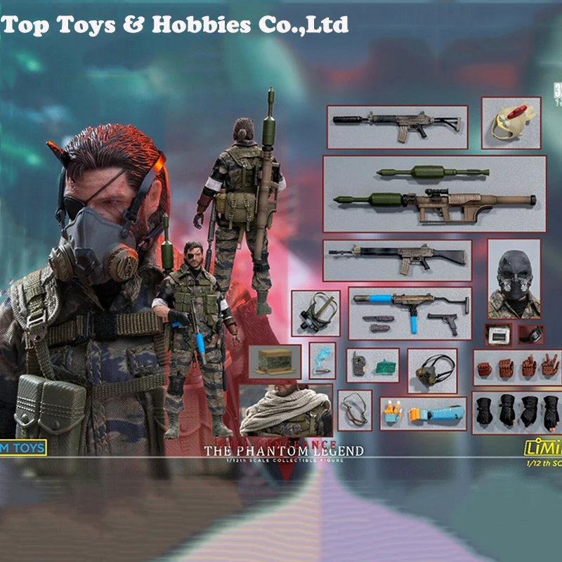 LIM TOYS 1/12 Ismael голова лепить и тело и оружие модели набор LIMINI AEHAB игрушки