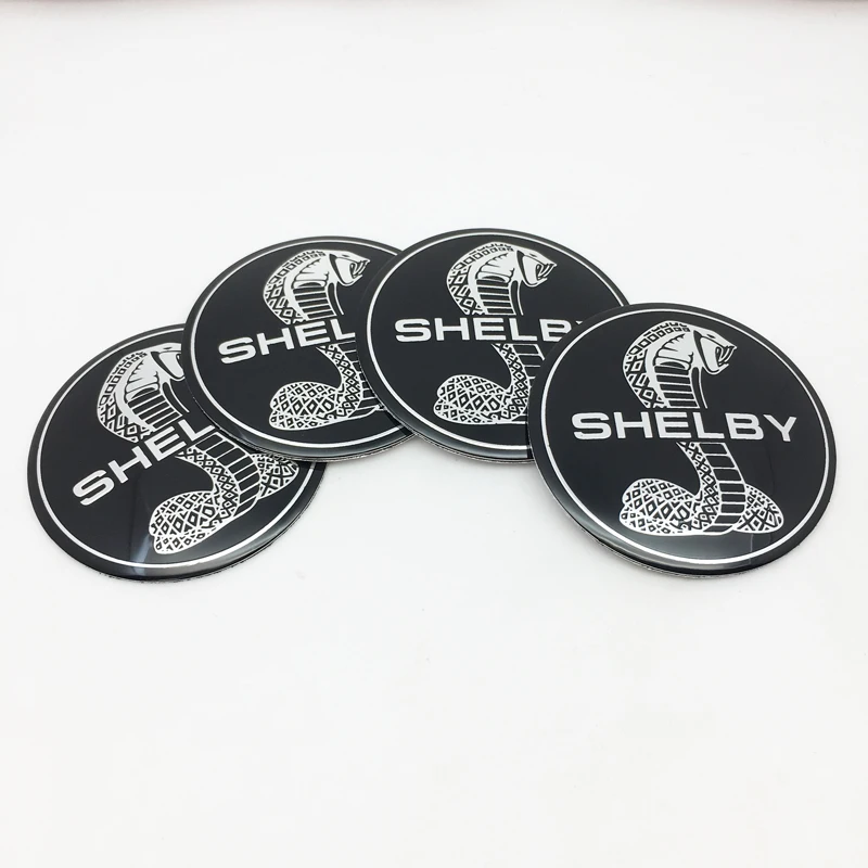 4 шт. колпачки-эмблемы для автомобиля Ford mustang Shelby GT500 GT350 56 5 мм | Автомобили и