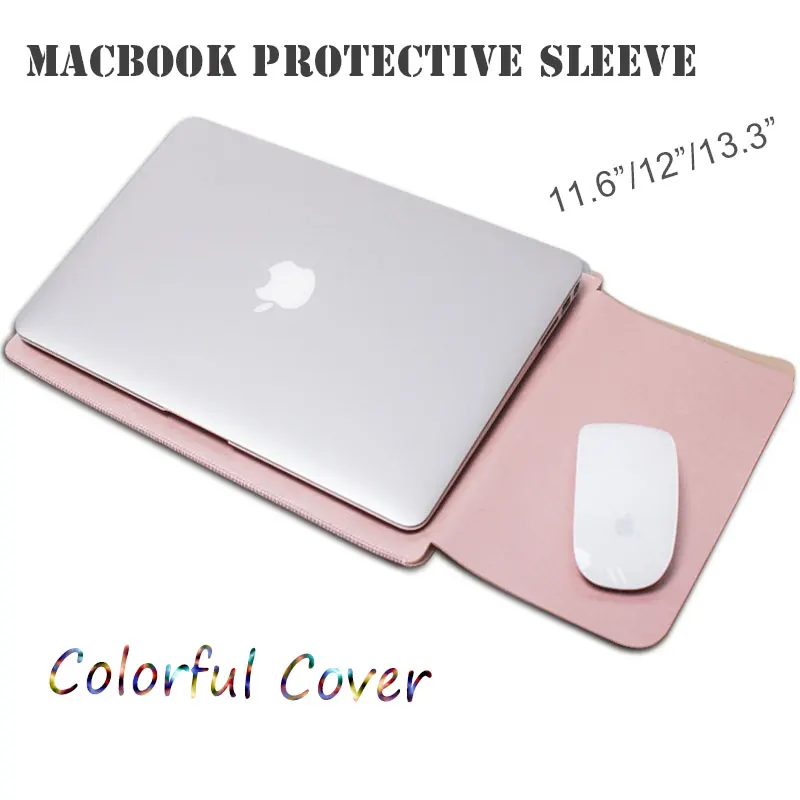 Кожаный чехол WALNEW для Apple Macbook Air 13 Pro 15 Retina 11 6 дюйма ноутбука сумка | Компьютеры и