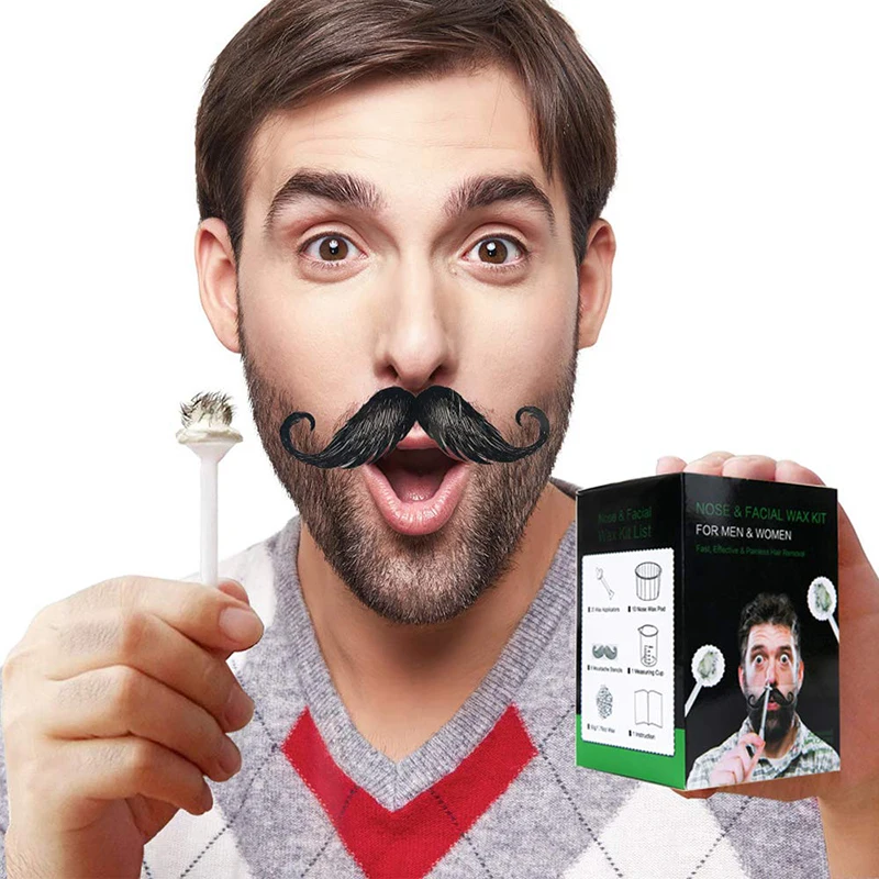 (50 г/10 раз использования) Воск для носа машинка стрижки волос в носу бритье и