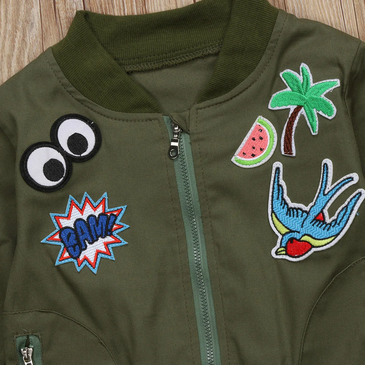 Детская куртка Pudcoco 2017 верхняя одежда для девочек детские топы армейского