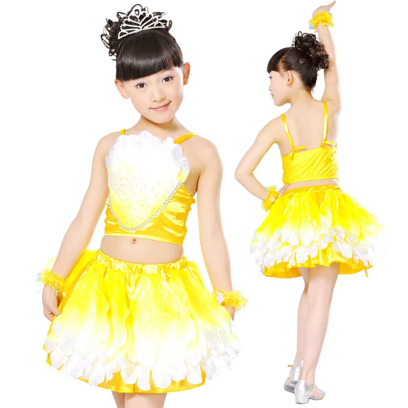 Детское платье для латинских танцев танцевальное выступлений трико бальных и