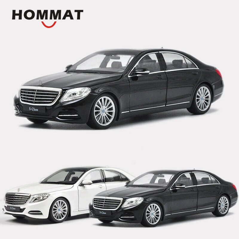 HOMMAT имитация Welly 1:24 Масштаб классический s-класс S500 металлический сплав модель