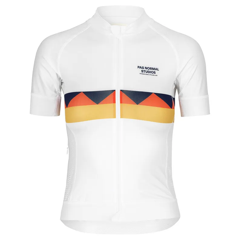 shirts 3 2019PNS летние мужские с коротким рукавом Велоспорт Джерси Pro Team MTB дорожный велосипед Цикл топы одежда рукава с итальянским силиконовым Нескользящим - Цвет: shirts 3