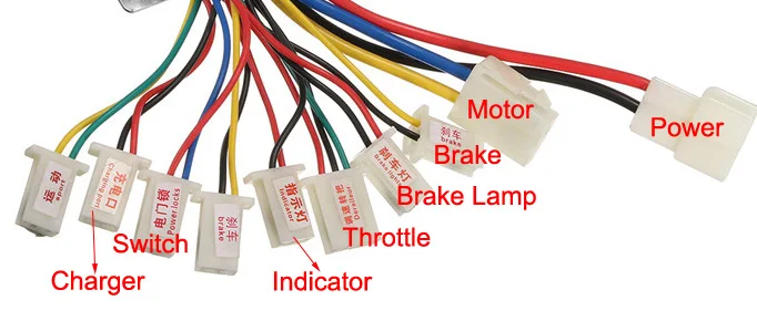 Регулятор щетки 36V 1000W анти скорость транспортного средства Электрический