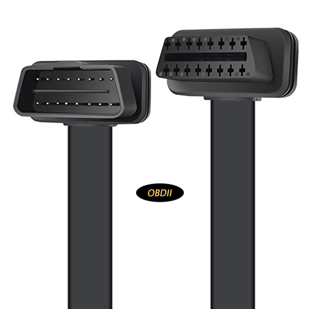 1 шт. OBD2 Диагностический кабель удлинитель 30 см локоть диагностический разъем