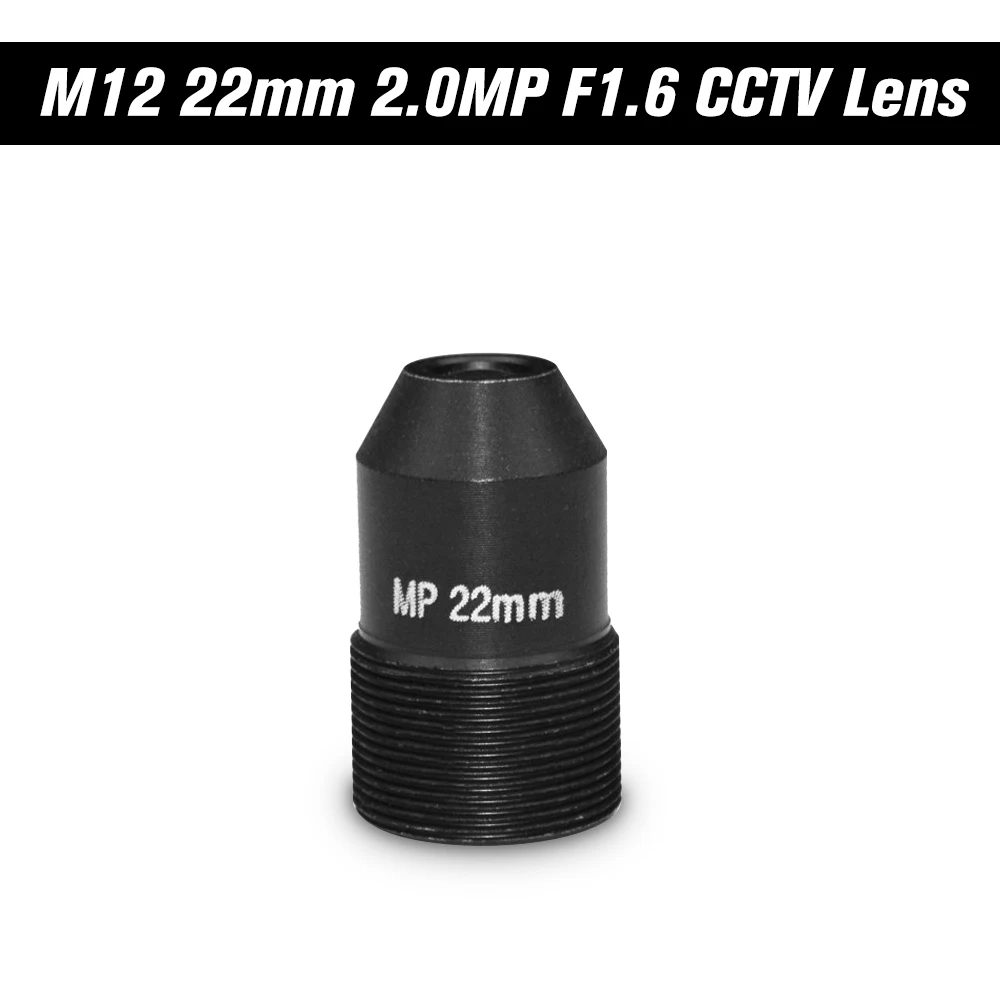 HD 2 0 мегапиксель Pinhole 22 мм объектив CCTV MTV Board Lens M12 Mount 1/2.7 дюймов формат изображения