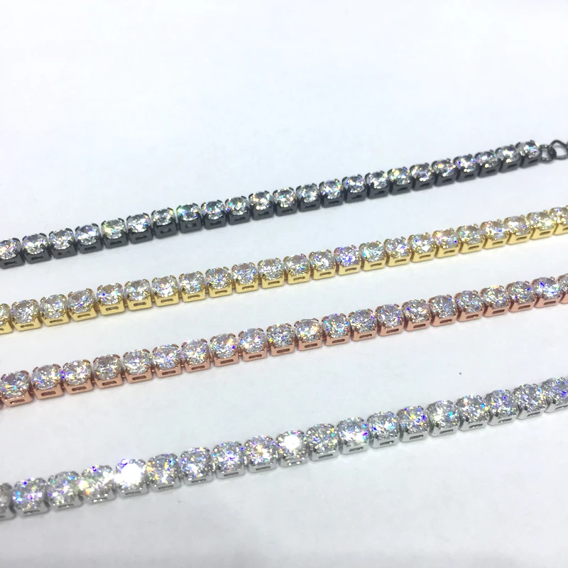 Браслеты Mcllroy женские браслеты натуральный кубический цирконий мужской браслет 4