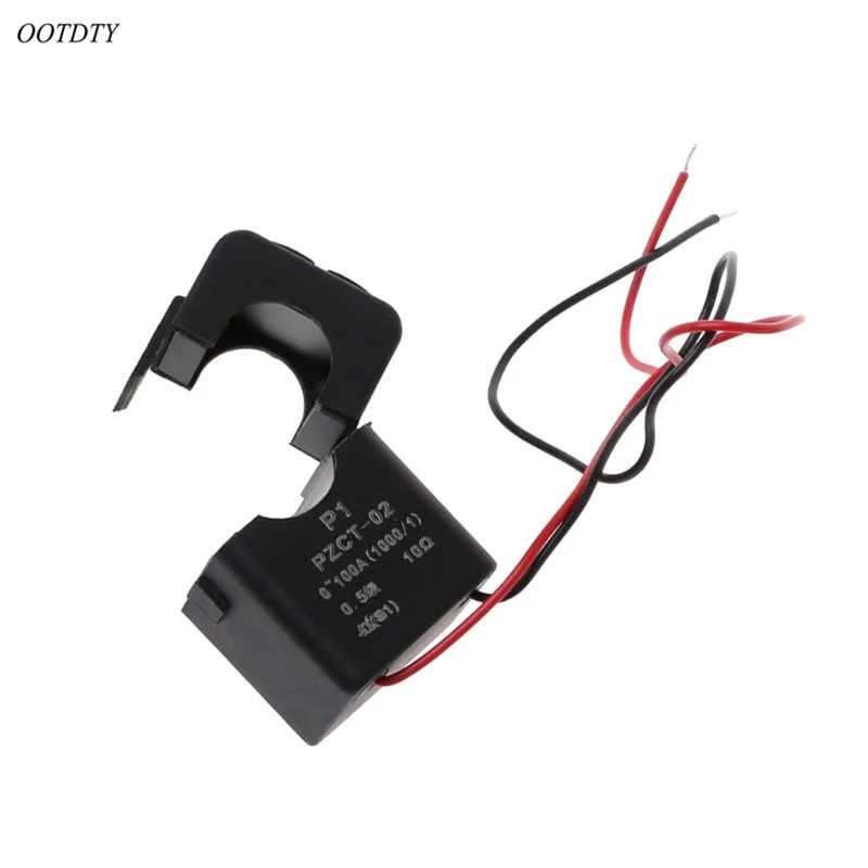 OOTDTY AC 80-260V 100A напряжение тока ватт Мощность счетчик энергии PZEM-061 с разделением CT