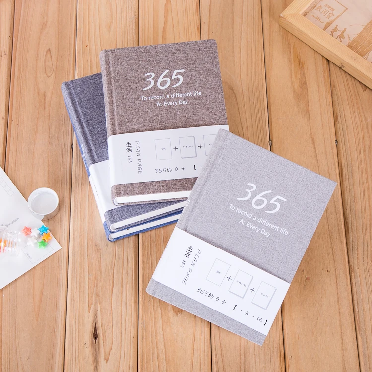365 дней записная книжка еженедельные наклейки для дневника блокнот школьный блокнот еженедельник альбом Papeleria ведро лист Notatnik канцелярские принадлежности