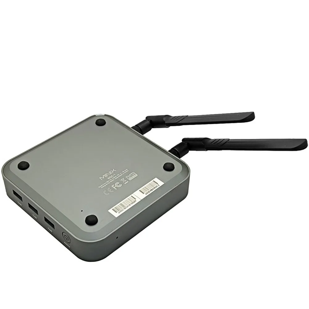 Minix ngc-1 mini pc celeron n3150 windows 10 профессиональная версия 64bit 4 К ГБ ROM 128 SSD Bluetooth 4.2 Smart TV Set Top