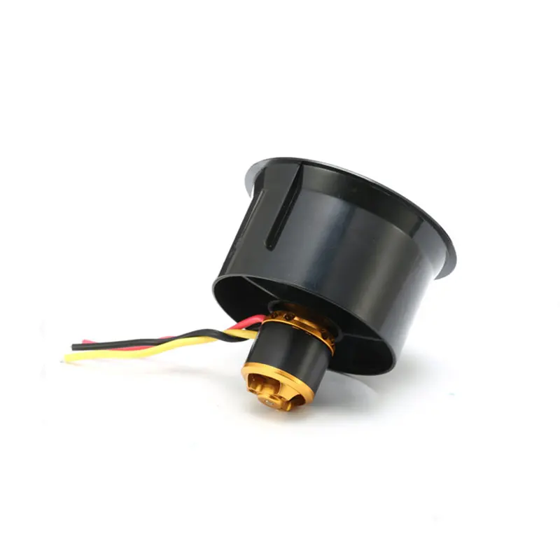1 Набор 64 мм EDF набор QF2611 4500KV мотор с 5 лезвиями воздуховод вентилятор для RC