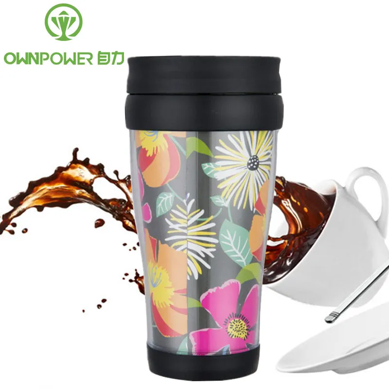 OWNPOWER 450 мл пластиковая чашка My Flower бутылка для питьевой воды пластиковые