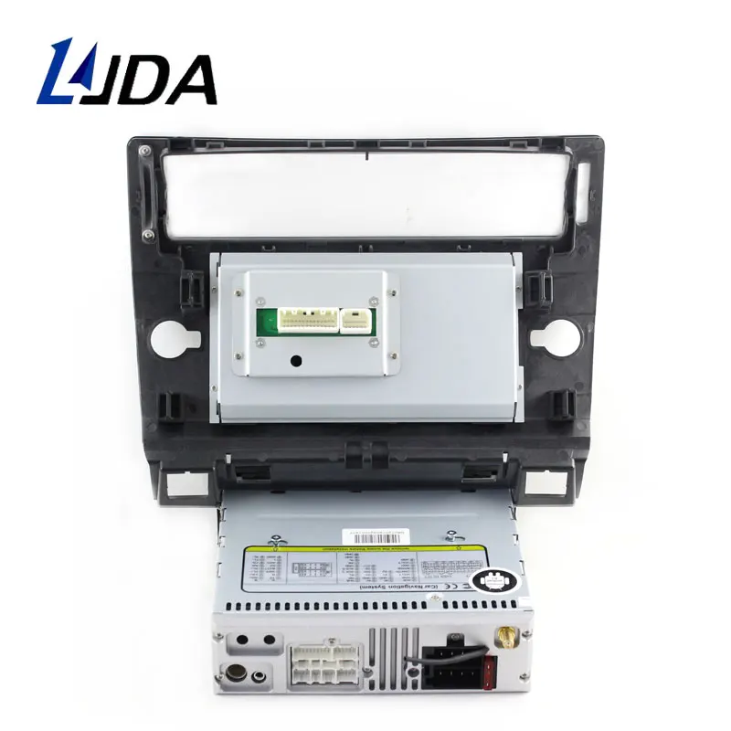 Автомобильный DVD плеер LJDA 1 Din 7 дюймов Android 10 для Citroen C4 Quatre Triumph Wi Fi GPS радио 2G RAM