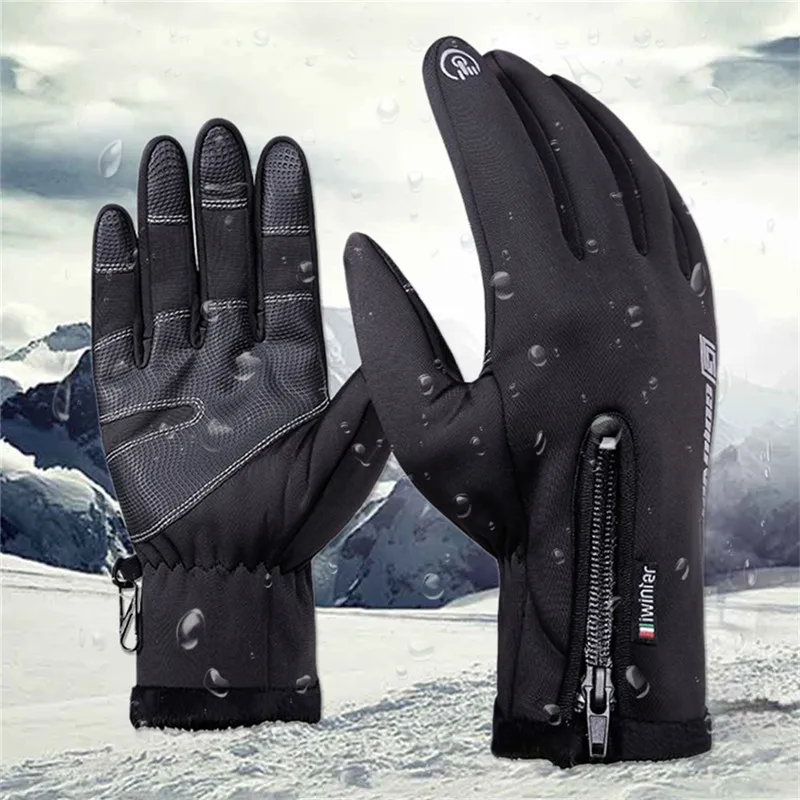 

Skiing Touch Screen Gloves Windproof Winter Outdoor Sport Snowboard Waterproof Gloves Cycling Motorcycle Warm Gloves