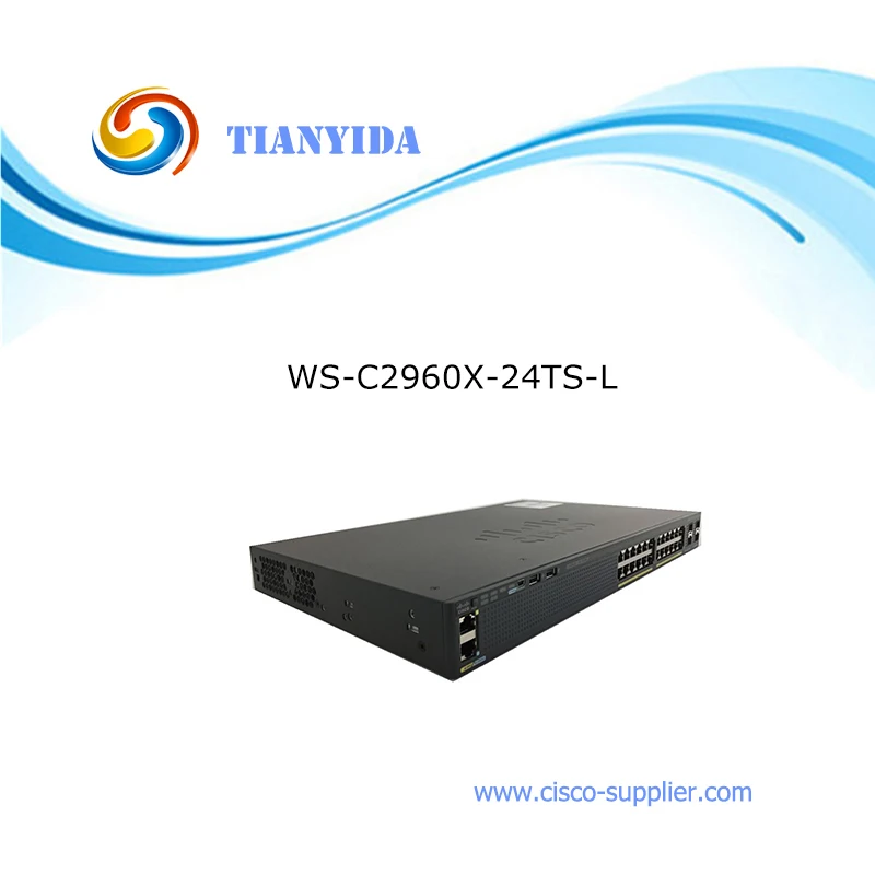 Catalyst 2960 X серия WS C2960X 24TS L 24 портовый Штабелируемый гигабитный