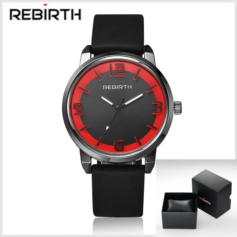 Женские кварцевые часы REBIRTH брендовые роскошные с хронографом спортивные