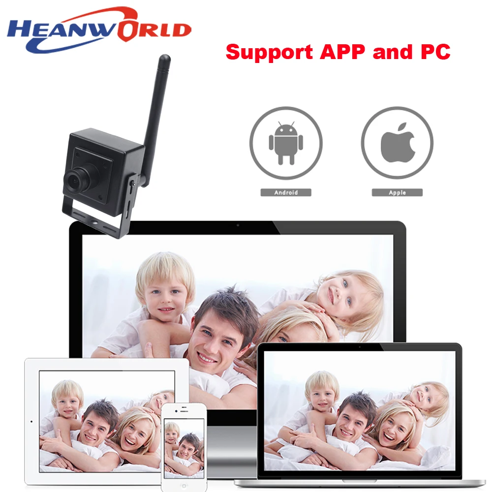 Heanworld 1080P мини IP камера wifi P2P ip Onvif HD Беспроводная системы видеонаблюдения Система