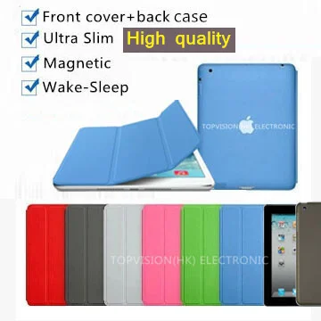 Оригинальный стиль прозрачный жесткий чехол + кожаный магнитный для apple ipad pro 9 7