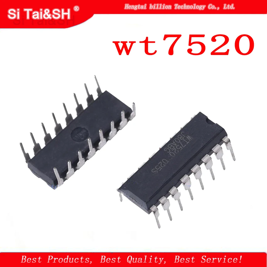 10 шт. WT7520 DIP-16P новый IC управления питанием | Электронные компоненты и
