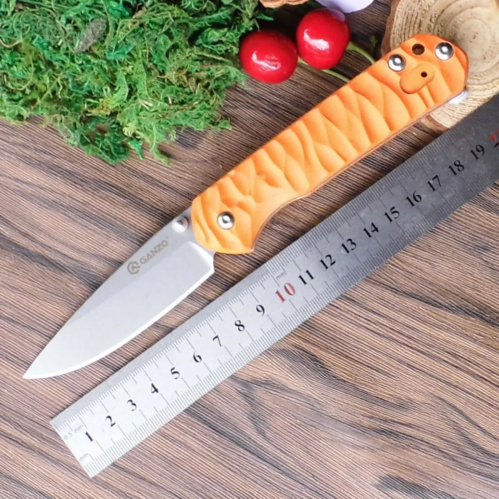 Жар птица Ganzo G717 440C лезвие G10 ручка EDC Складной Ножи выживания инструмент Отдых на