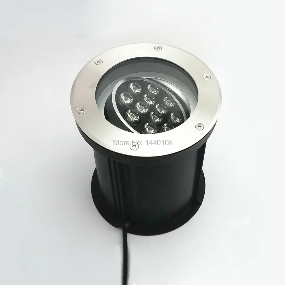Adjustable Dimmable 12w AC110V 220V IP68 Underground Foco LED Exterior Stairs Outdoor Ground Garden Path Floor Lamp Step Light | Лампы и