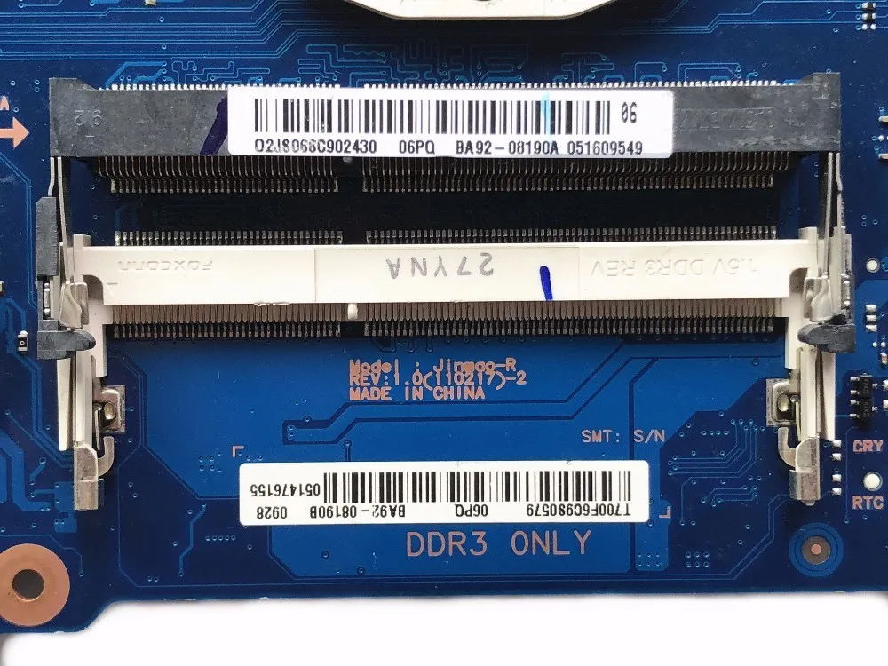 Высокое Качество MB BA92-08190A для Samsung RV520 Материнская плата ноутбука rPGA989