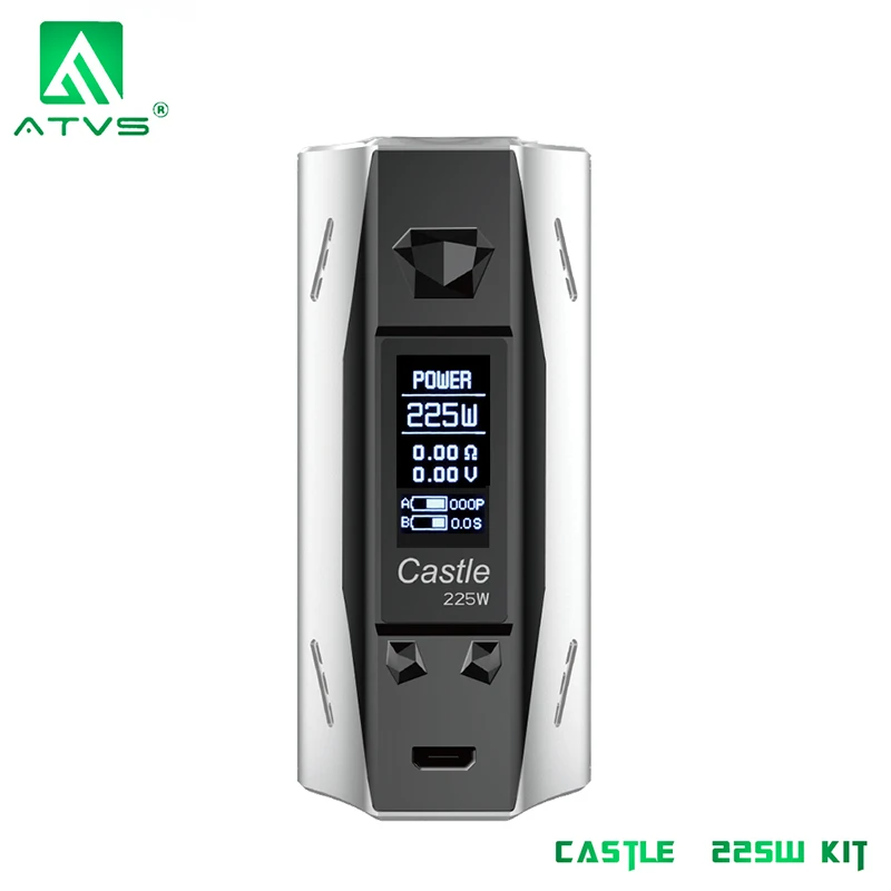 Vape mod оригинальный квадроцикл замок 225 Вт коробка мод электронная сигарета TC Bypass