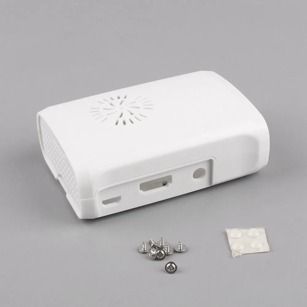 Для Raspberry Pi 3 Model B Raspberry Pi2/3 B+ ABS пластиковый чехол коробка+ кулер вентилятор+ алюминиевый радиатор для Raspberry Pi 3B 2B чехол