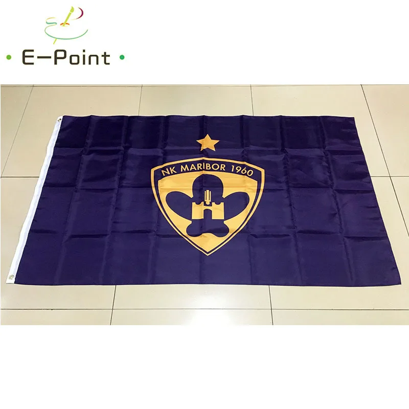 Словения Марибор 3ft* 5ft(90*150 см) Размеры Украшения Баннер, Флаг - Цвет: B