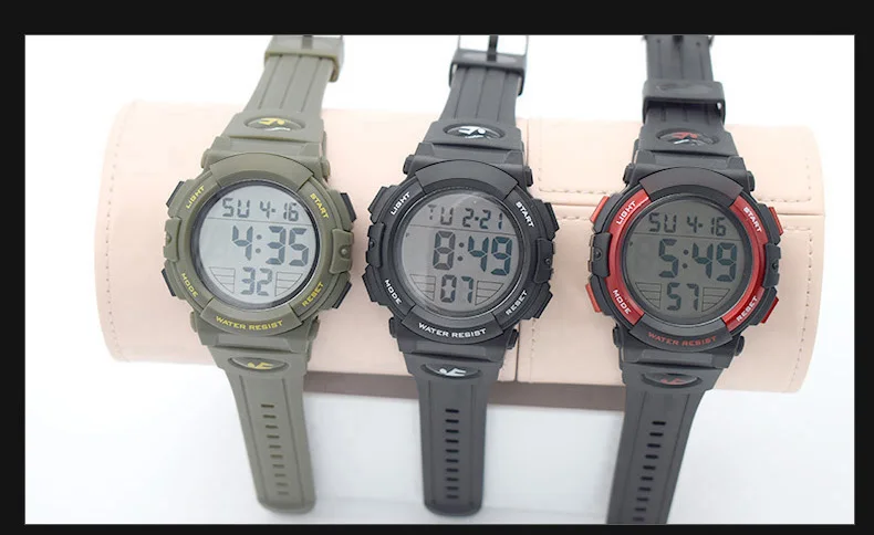 Водонепроницаемые наручные автоматические часы для мужчин digitais Бег мужские