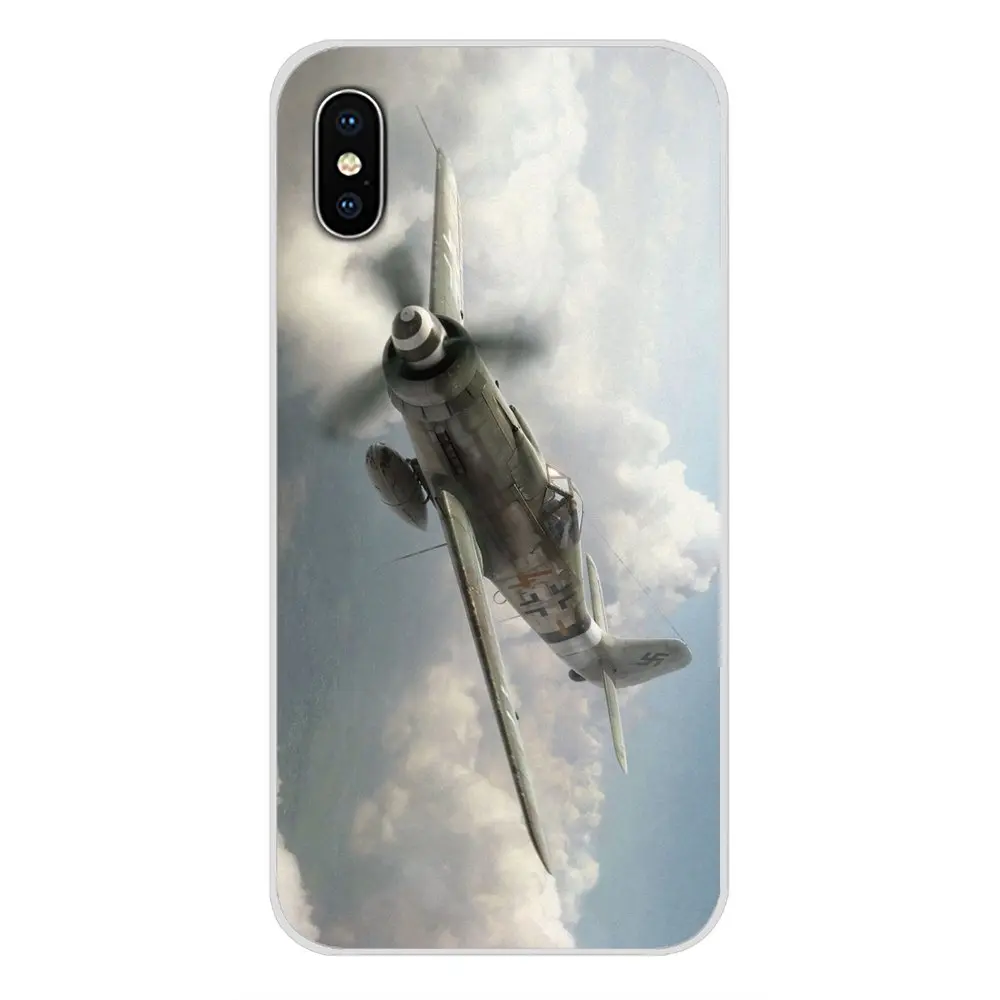 Для Apple iPhone X XR XS MAX 4 4S 5 5S 5C SE 6 6S 7 8 Plus ipod touch cool Supermarine Spitfire plane аксессуары