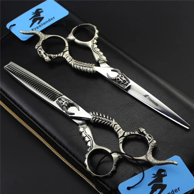 6 дюймов Профессиональные Парикмахерские ножницы для стрижки и филировки волос