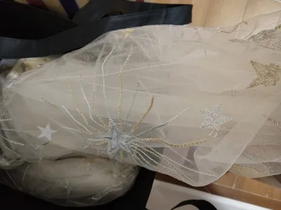Длинное вечернее платье mingli Tengda цвета шампанского с круглым вырезом и рукавом 3/4, вечерние платья с вышивкой в виде звезд, светильник Abendkleid