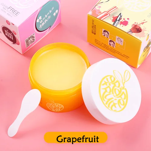2.grapefruit Глубокое средство для снятия макияжа крем очищающее средство увлажняющее персик и грейпфрут высокоэффективное ластик моющее средство нежное Природный уход за кожей - Цвет: 2.grapefruit