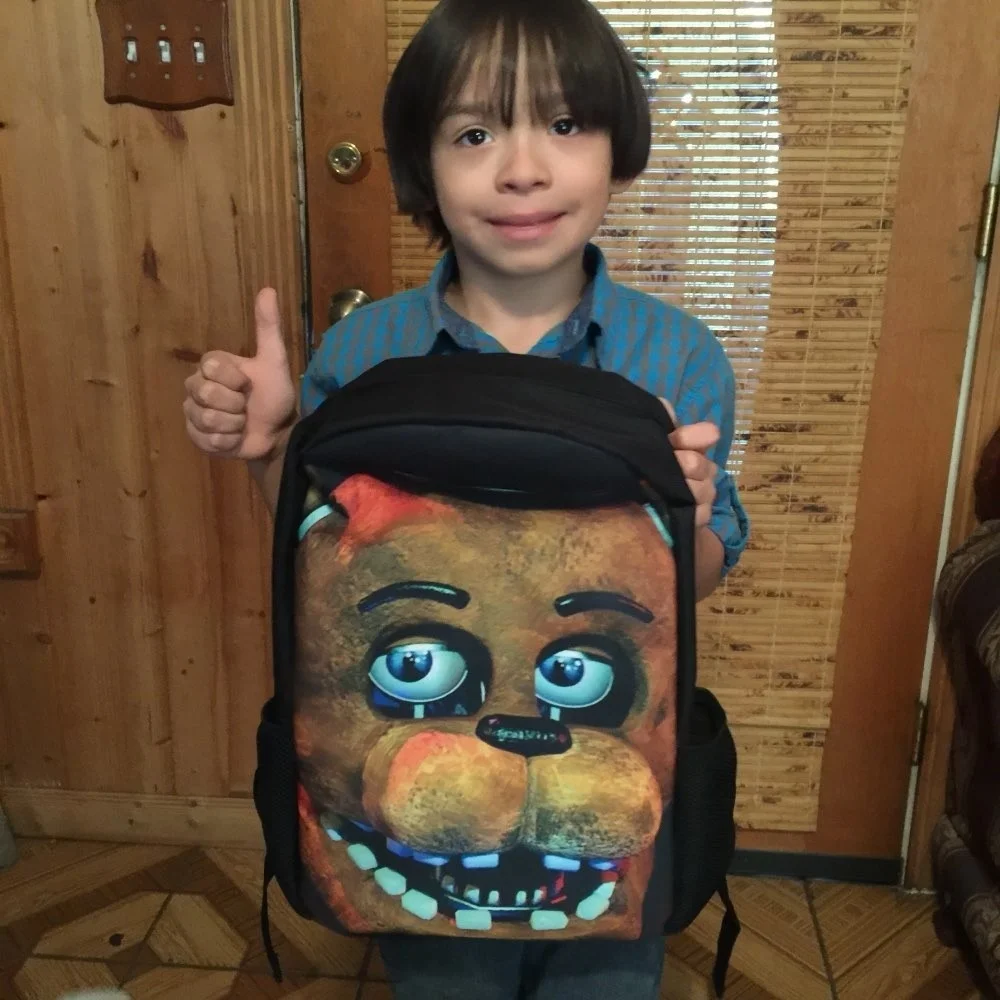 Рюкзак Five Nights At Freddy Детский рюкзак для мальчиков и девочек рюкзак с рисунком аниме Five Nights At Freddy