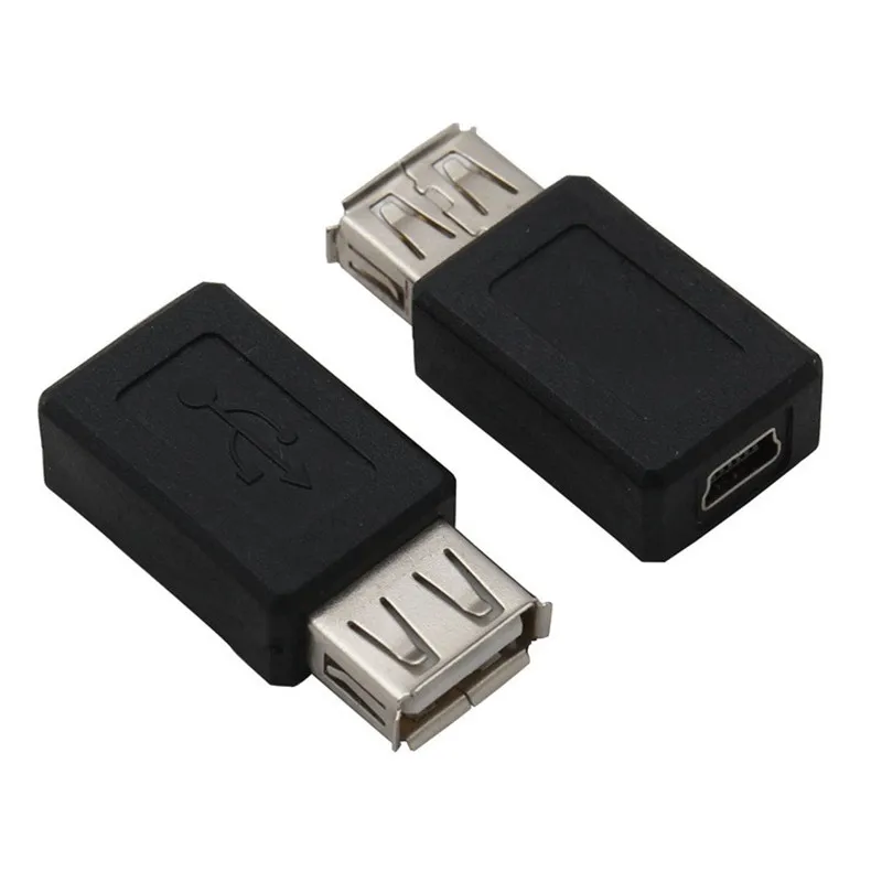 10 шт./лот USB 2 0 A Тип мама к Мини usb 5pin адаптер от до mini B|usb humidifier|usb switcherusb to hdd cable |