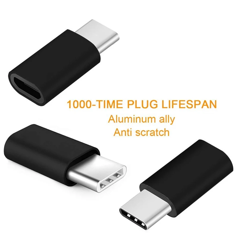 3 шт. Micro USB для Type C Android телефонный кабель для Huawei Sumsang Xiaomi Microusb для Typec Usbc Otg адаптер зарядный кабель для передачи данных