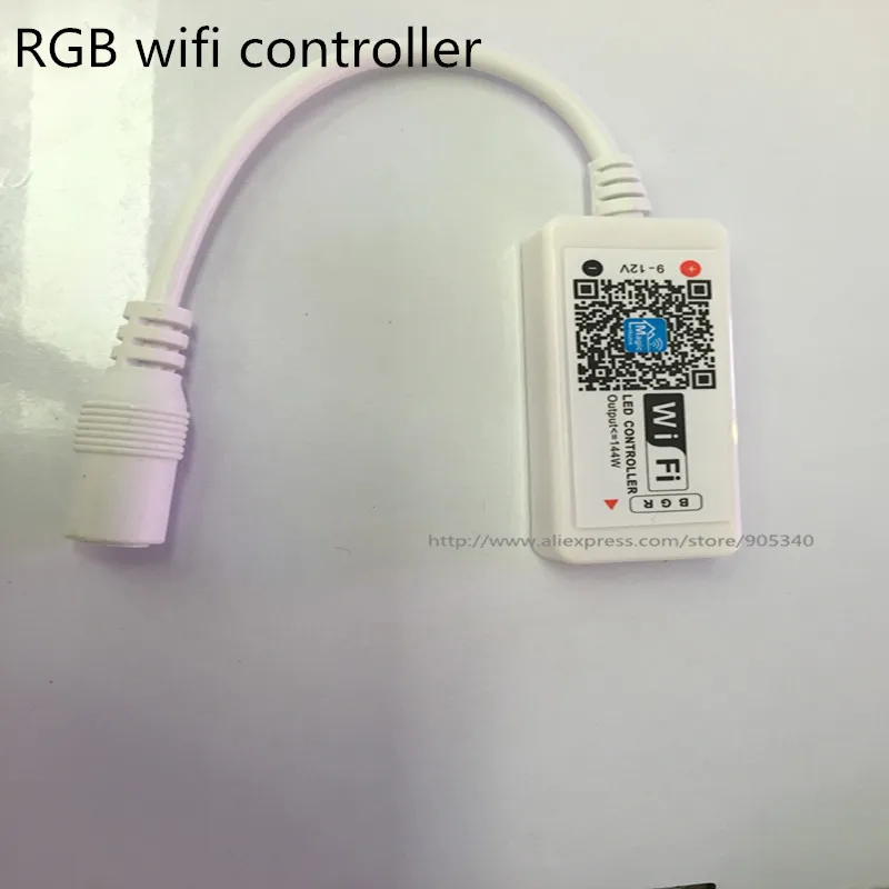 Миниатюрный светодиодный RGB контроллер с Wi Fi для RGB/RGBW rgb светодиодная лента 5050 rgbw