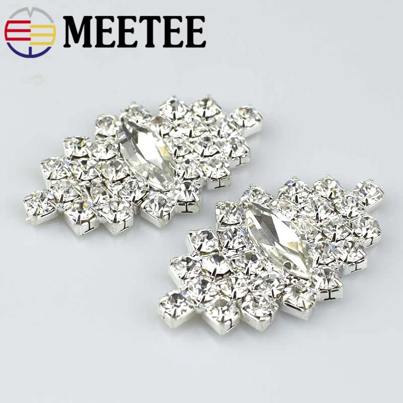 10pcs Rhinestones button decoration Handmade children hair accessories diy craft AP2017 | Дом и сад