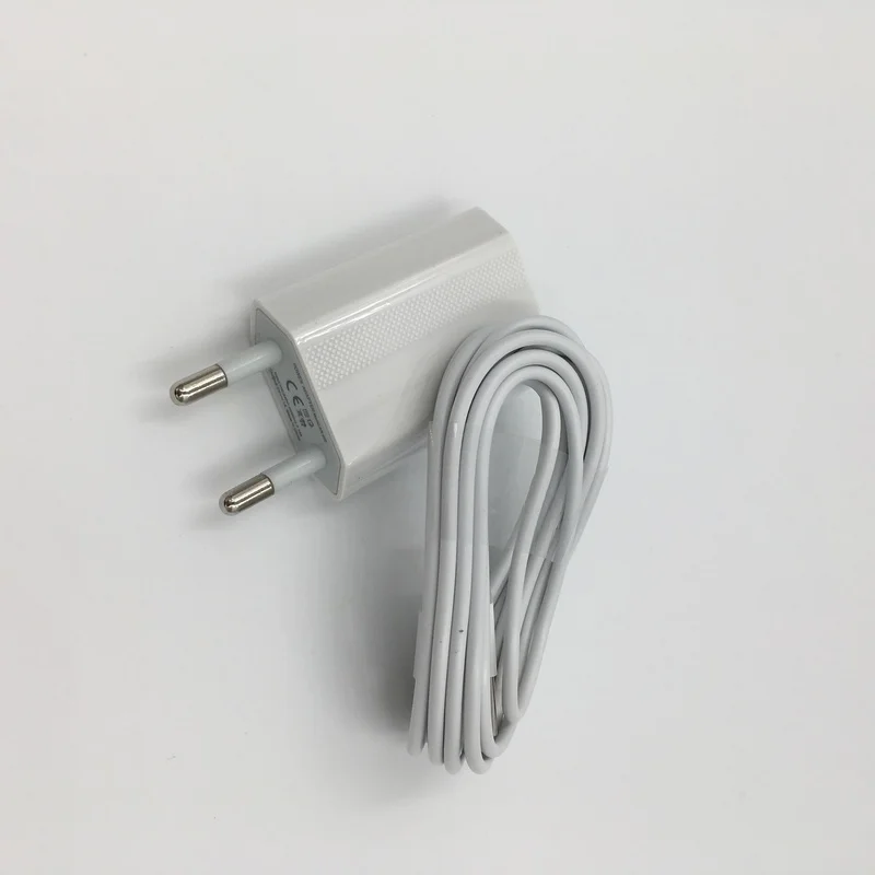 Путешествия ЕС USB Зарядное устройство и 2 м 8pin usb кабель для iPhone X 8 7 6s 6 Plus se 5S 5c 5 ipad