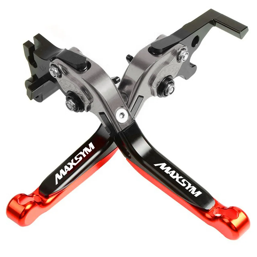 K color style Motorcycle Accessories Folding handle Brake Clutch Levers For SYM MAXSYM 400i 600i MAX 400 600 all years - Цвет: K color style
