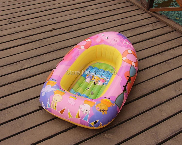 Детская Надувная лодка с мультипликационным принтом 1 подарок на день рождения