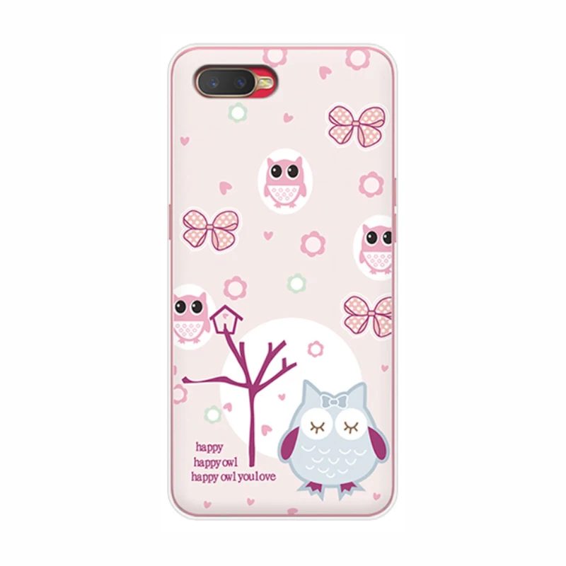 Для Coque OPPO RX17 Neo милый мультяшный силиконовый чехол для телефона с рисунком в виде животного для OPPO RX17 Neo RX 17 Neo задняя крышка Fundas Shell RX17Neo