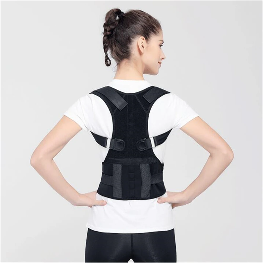 

Deep-sea Magnet Back Waist Support Shoulder Srace Home Office Women and Men Humpback Corrective Supports