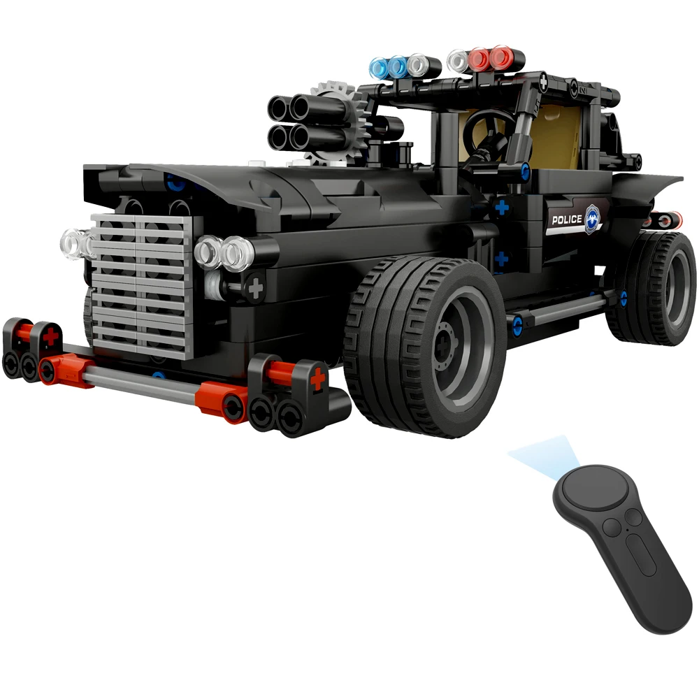 DIY 2 4G четырехполосный встроенный rc грузовик пульт дистанционного управления RC Swat