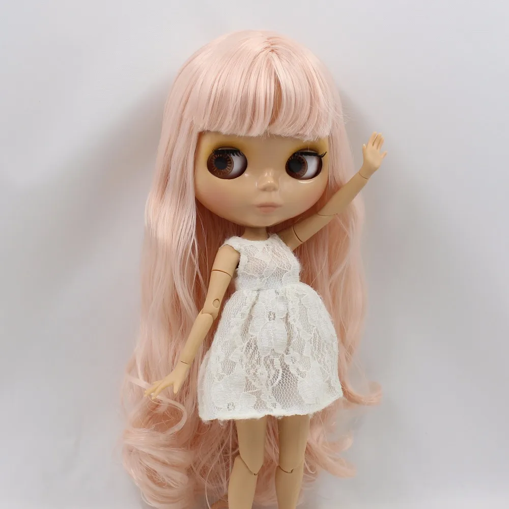Ледяной DBS Blyth кукольные 1/6 bjd игрушка нежно розового цвета волос шарнирное тело